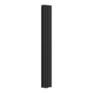 Designový trubkový radiátor Nore černý 160x24cm dvojitý 812W [neu.haus]