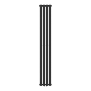 Designový trubkový radiátor Nore černý 160x24cm dvojitý 812W [neu.haus]