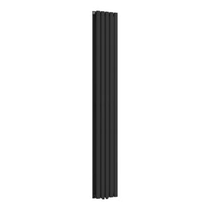 Designový trubkový radiátor Nore černý 180x30cm dvojitá vrstva 1122W [neu.haus]