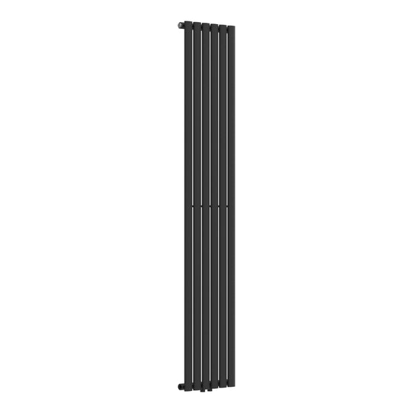 Design radiátor Nore černý 180x36cm jednovrstvý 707W [neu.haus]