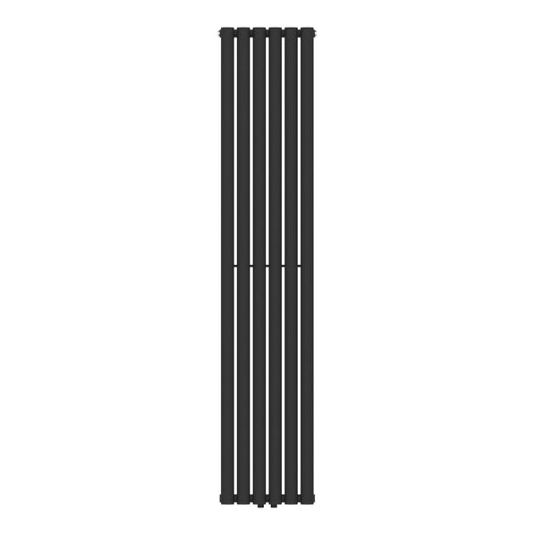 Design radiátor Nore černý 180x36cm jednovrstvý 707W [neu.haus]