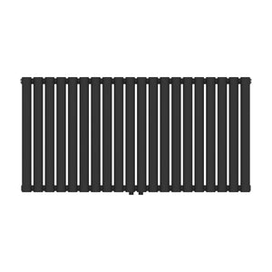 Designový trubkový radiátor Nore černý 60x120cm jednovrstvý 857W [neu.haus]