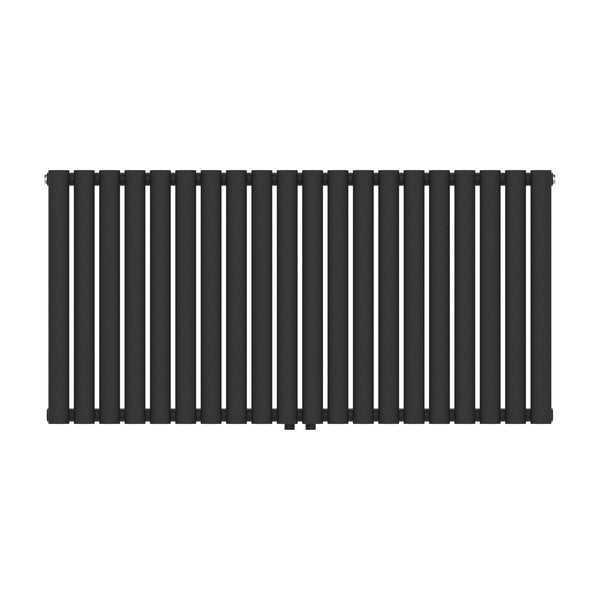 Designový trubkový radiátor Nore černý 60x120cm jednovrstvý 857W [neu.haus]
