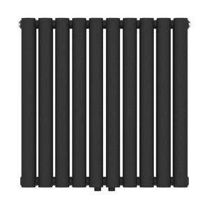 Design radiátor Nore černý 60x60cm dvouvrstvý 800W [neu.haus]
