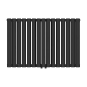 Designový trubkový radiátor Nore černý 60x90cm dvojitý 1180W [neu.haus]