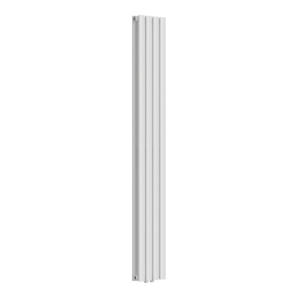 Designový trubkový radiátor Nore bílý 160x24cm dvojitý 812W [neu.haus]