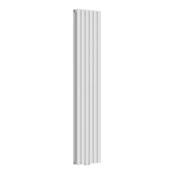 Designový trubkový radiátor Nore bílý 160x36cm dvouvrstvý 1198W [neu.haus]