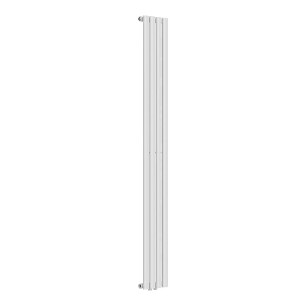 Designový trubkový radiátor Nore bílý 180x24cm jednovrstvý 484W [neu.haus]