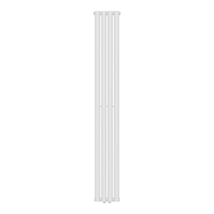 Designový trubkový radiátor Nore bílý 180x24cm jednovrstvý 484W [neu.haus]
