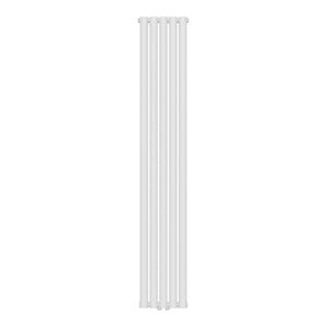 Designový trubkový radiátor Nore bílý 180x30cm dvojitý 1122W [neu.haus]