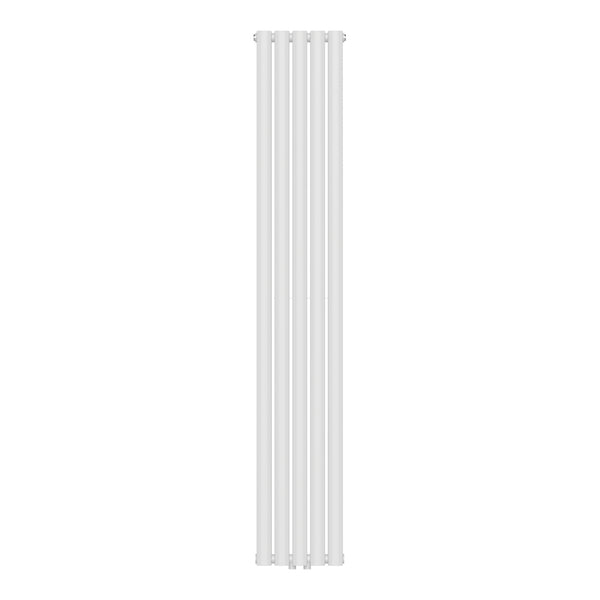Designový trubkový radiátor Nore bílý 180x30cm dvojitý 1122W [neu.haus]