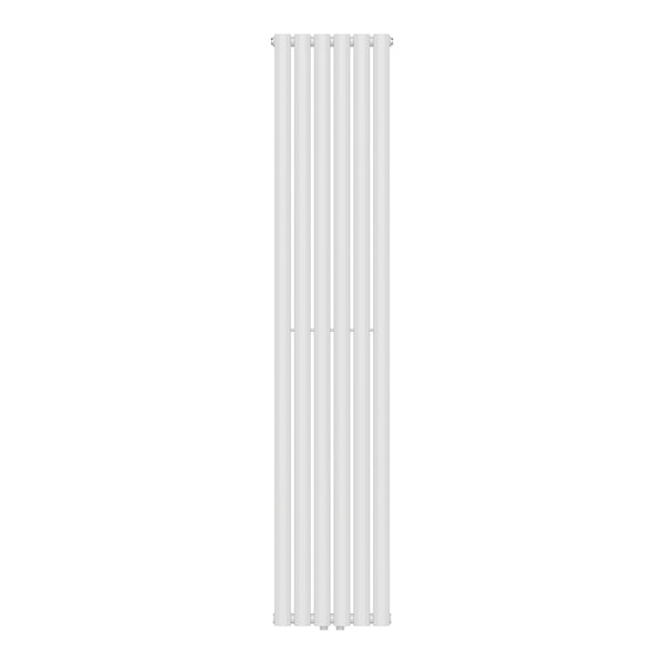 Designový trubkový radiátor Nore bílý 180x36cm jednovrstvý 707W [neu.haus]