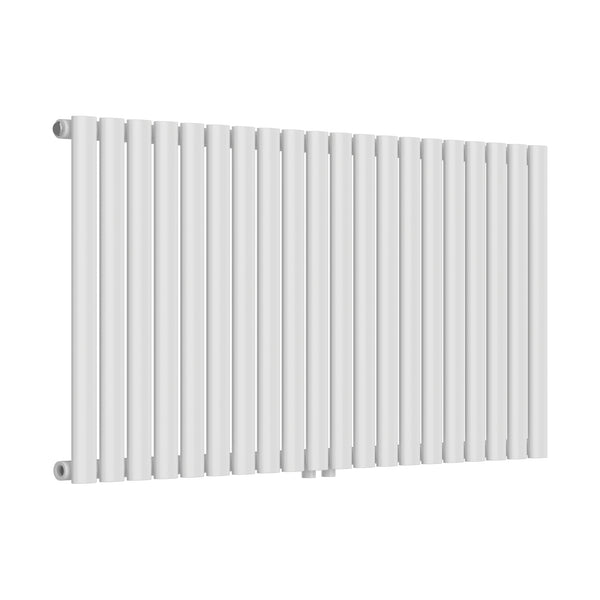 Designový trubkový radiátor Nore bílý 60x120cm jednovrstvý 857W [neu.haus]