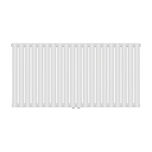 Designový trubkový radiátor Nore bílý 60x120cm jednovrstvý 857W [neu.haus]