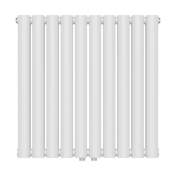 Designový trubkový radiátor Nore bílý 60x60cm dvouvrstvý 800W [neu.haus]