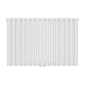 Designový trubkový radiátor Nore bílý 60x90cm dvojitá vrstva 1180W [neu.haus]