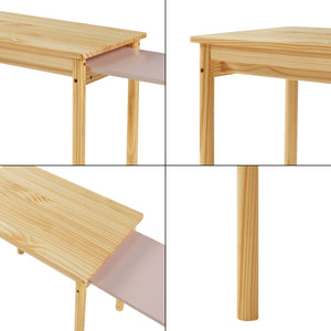 Dětský stůl Skellefteå 60x38x52 cm [en.casa]