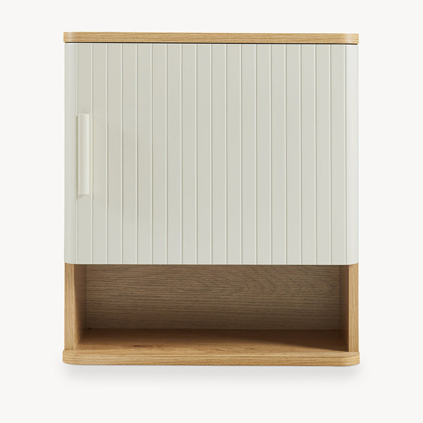 Koupelnový nábytek Ferrersp dubový vzhled/písková barva [en.casa]