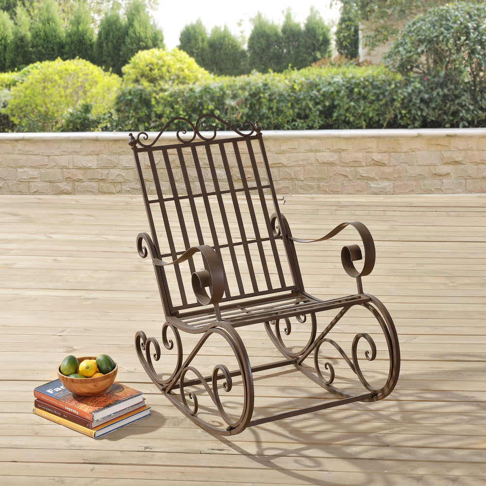 Schaukelstuhl Geraldton 92 x 59 x 90c m versch. Farben en.casa - premiumXL