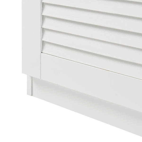 Botník Løten 125x36x62 cm Bílý [en.casa]