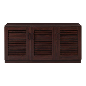 Botník Løten 125x36x62 cm Wenge [en.casa]