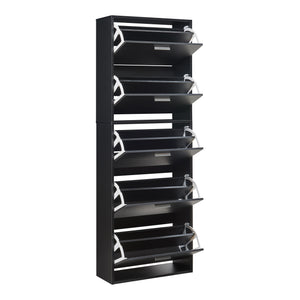 [en.casa] Botník HTSR-780x - 63 x 24 x 81 cm