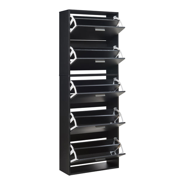 [en.casa] Botník HTSR-780x - 63 x 24 x 81 cm