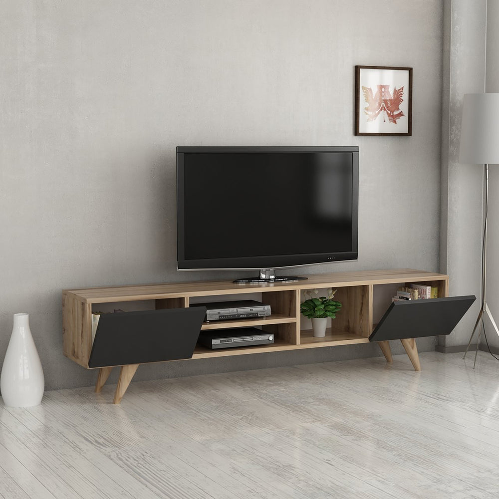 Fernsehtisch Assens 40 x 160 x 31 cm in versch. Farben [en.casa] - premiumXL