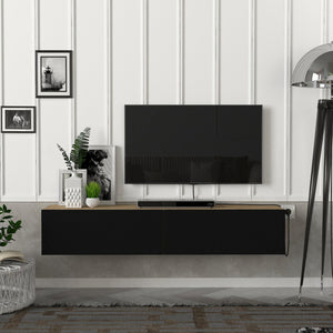 Televizní skříň Toivakka 135x31x25cm v různých barvách [en.casa]