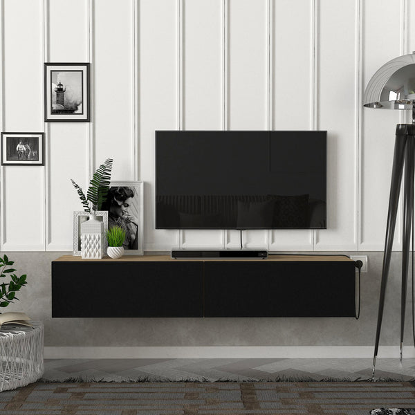 Televizní skříň Toivakka 135x31x25cm v různých barvách [en.casa]
