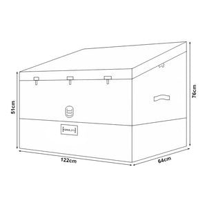 Úložný box Alanno ocel [casa.pro]