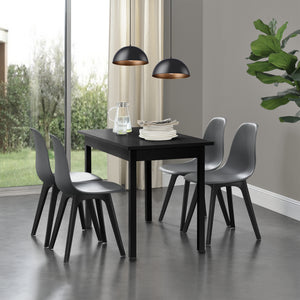 [en.casa]® Designové židle - 6ks sada ABEN-024X
