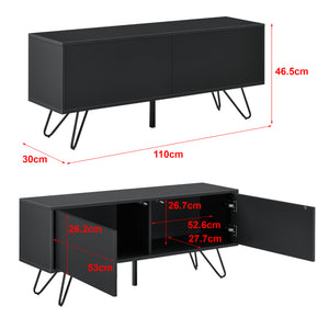 Sideboard Bollebygd 46,5x110x30cm v různých barvách en.casa