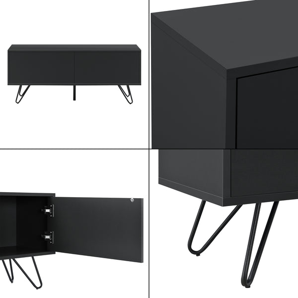 Sideboard Bollebygd 46,5x110x30cm v různých barvách en.casa
