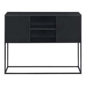Sideboard Motala s odkládací plochou a skříňkovými dveřmi různé barvy [en.casa]