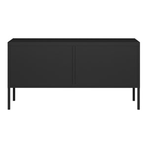 Sideboard Pyhtää 118x40x60cm ocel [en.casa]