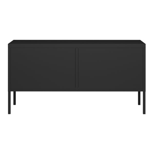 Sideboard Pyhtää 118x40x60cm ocel [en.casa]