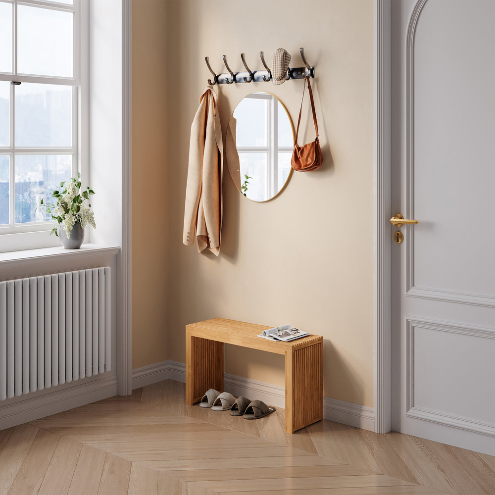 Botník Korjad 90x33x43 cm bambus [en.casa]
