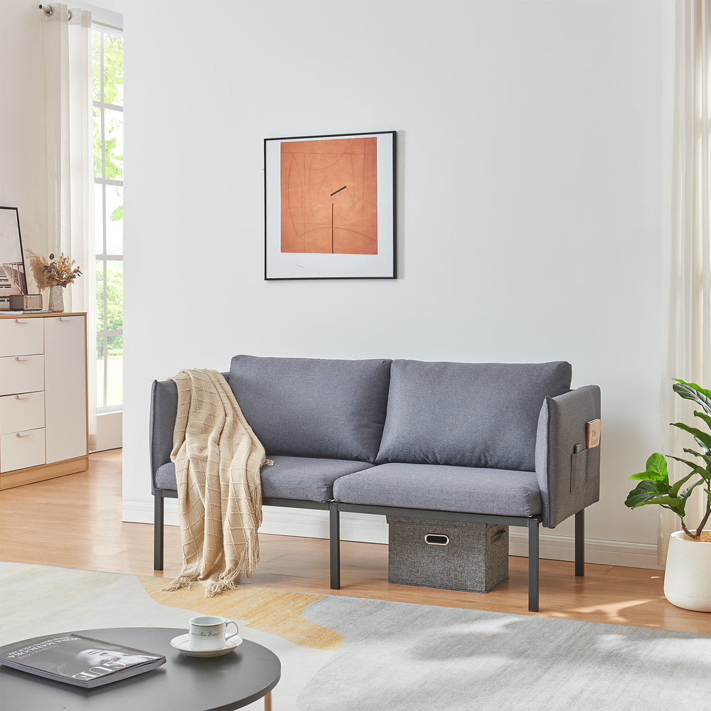 2místná pohovka Kamar [en.casa]