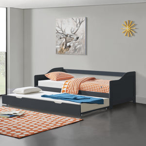 Tandembett 90x200 cm mit Lattenrost [en.casa] - premiumXL
