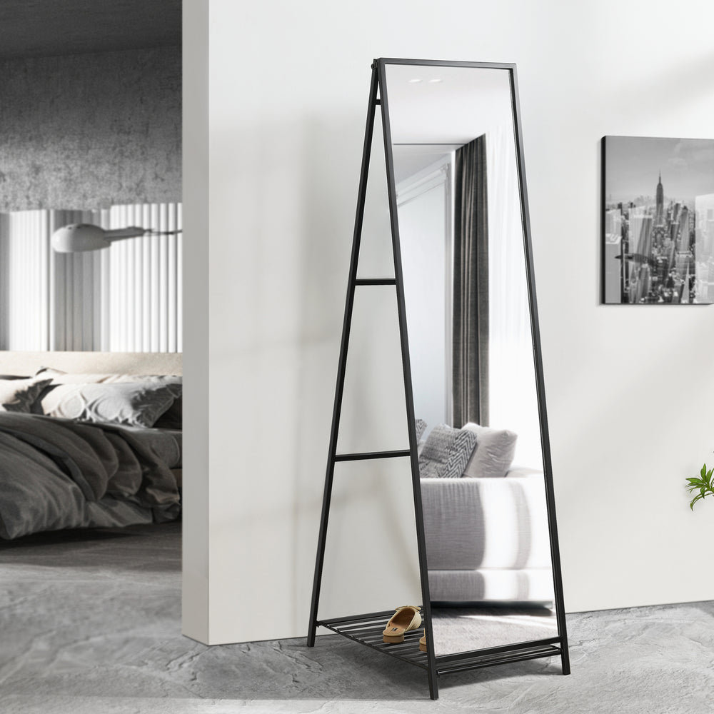 Standspiegel Ruffano 148,5 x 40 cm [en.casa] - premiumXL