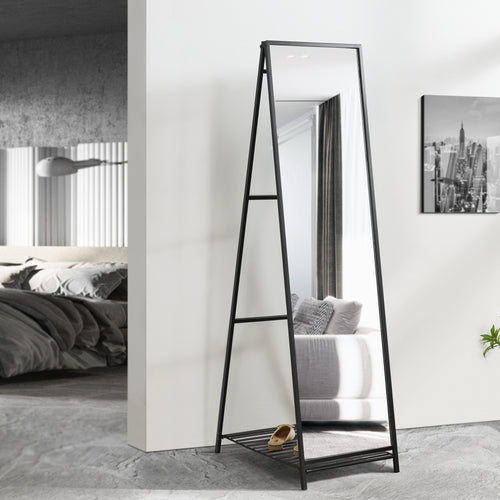 Standspiegel Ruffano 148,5 x 40 cm [en.casa] - premiumXL
