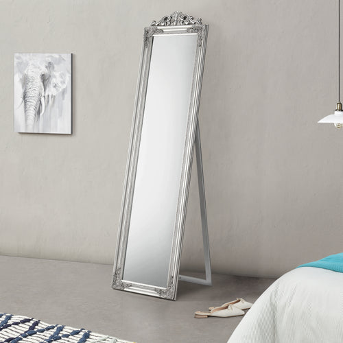 Standspiegel Arezzo 160x40 cm in versch. Farben [en.casa] - premiumXL