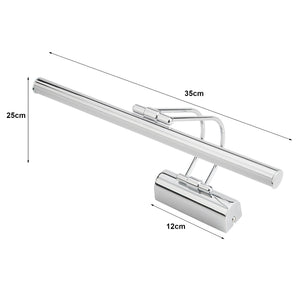 Nástěnné svítidlo Hartlepool s 32 LED diodami, kovové v různých barvách [lux.pro]