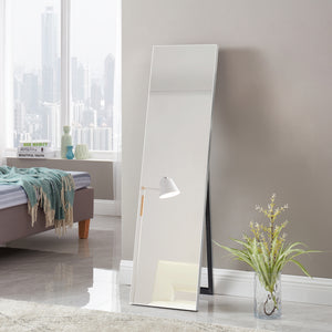 Stojací zrcadlo Barletta 150x35 cm naklápěcí v různých barvách [en.casa]