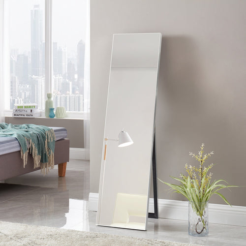 Stojací zrcadlo Barletta 150x35 cm naklápěcí v různých barvách [en.casa]