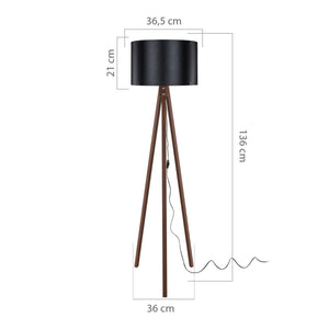 Stojací lampa Guildford E27 v různých barvách [lux.pro]