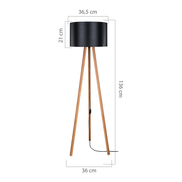 Stojací lampa Keynes E27 v různých barvách [lux.pro]