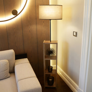 Stehleuchte Redditch Beige [lux.pro] - premiumXL
