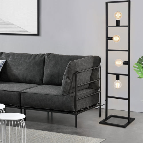 [lux.pro] Stojací lampa "Plauen" 4x E27 142,5 cm